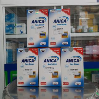 Anica Nano Calcium và Cvara - Nano Calcium bổ sung canxi cho phụ nữ mang thai và cho con bú,người bị loãng xương,trẻ em