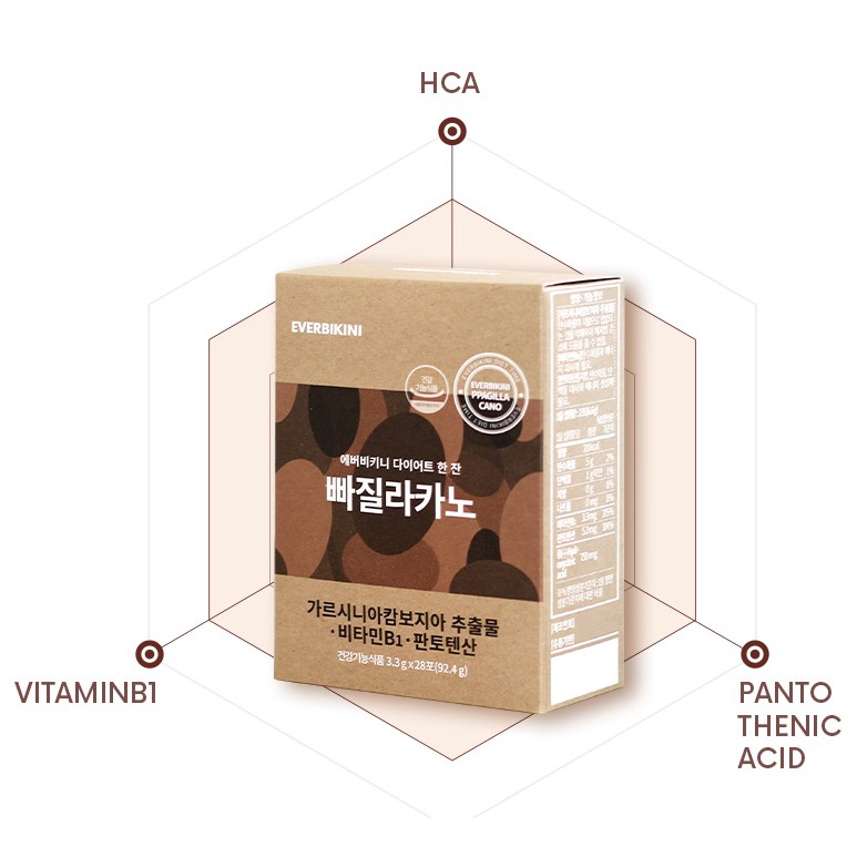 1 hộp 28x3.3g hạt cà phê Hàn Quốc