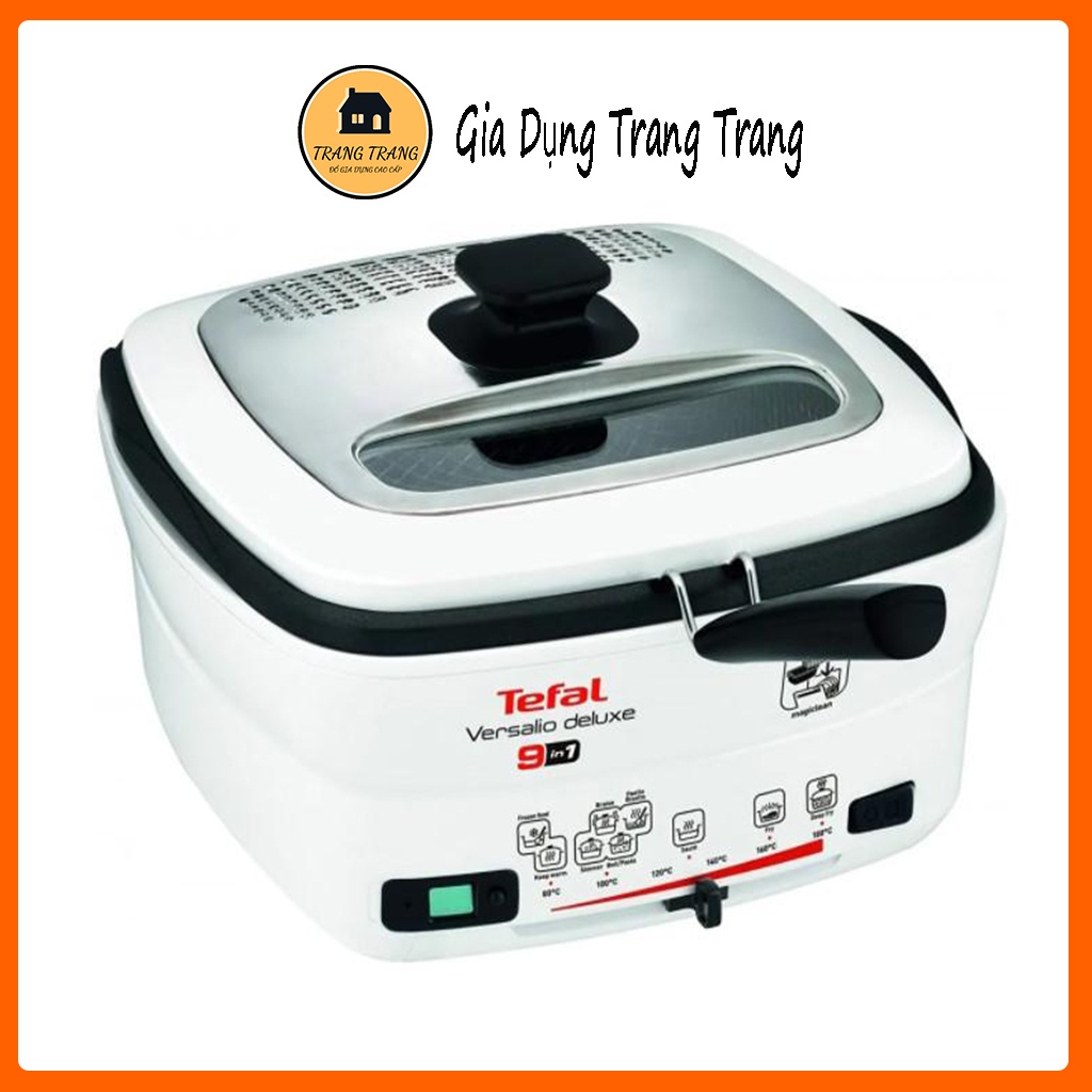 Nồi chiên ngập dầu đa năng Tefal FR4950 multi cooker 9 in 1