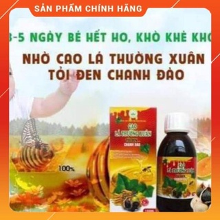 (Hàng chính hãng) Cao lá thường xuân tỏi đen chanh đào (Hiệu quả 100%)