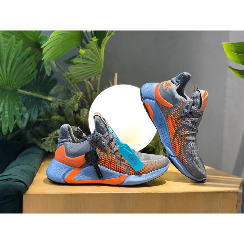 [Adidas giày]Giày Nam Adidas Alphabounce instinct 2020 Full box - Xám Cam ?