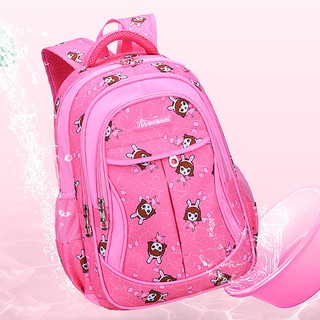 [ẢNH THẬT] Balo màu hồng cho bé gái học cấp 1, cặp sách đi học cho học sinh lớp 1,2,3 siêu xinh E109