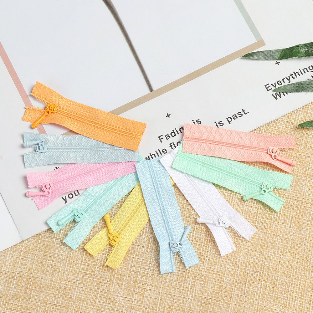 5 Khóa kéo mini 5x1.7cm chất lượng cao dùng để may quần áo búp bê/ đồ thủ công diy 20 màu tùy chọn