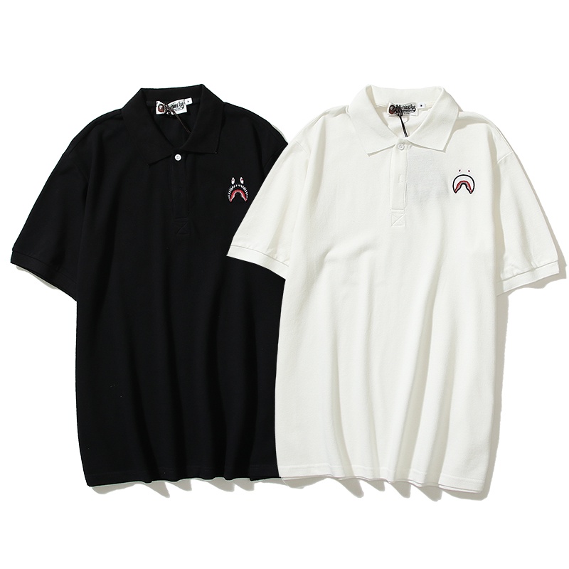 Bape Áo Thun cotton Tay Ngắn In Họa Tiết Thời Trang Cho Nam Nữ