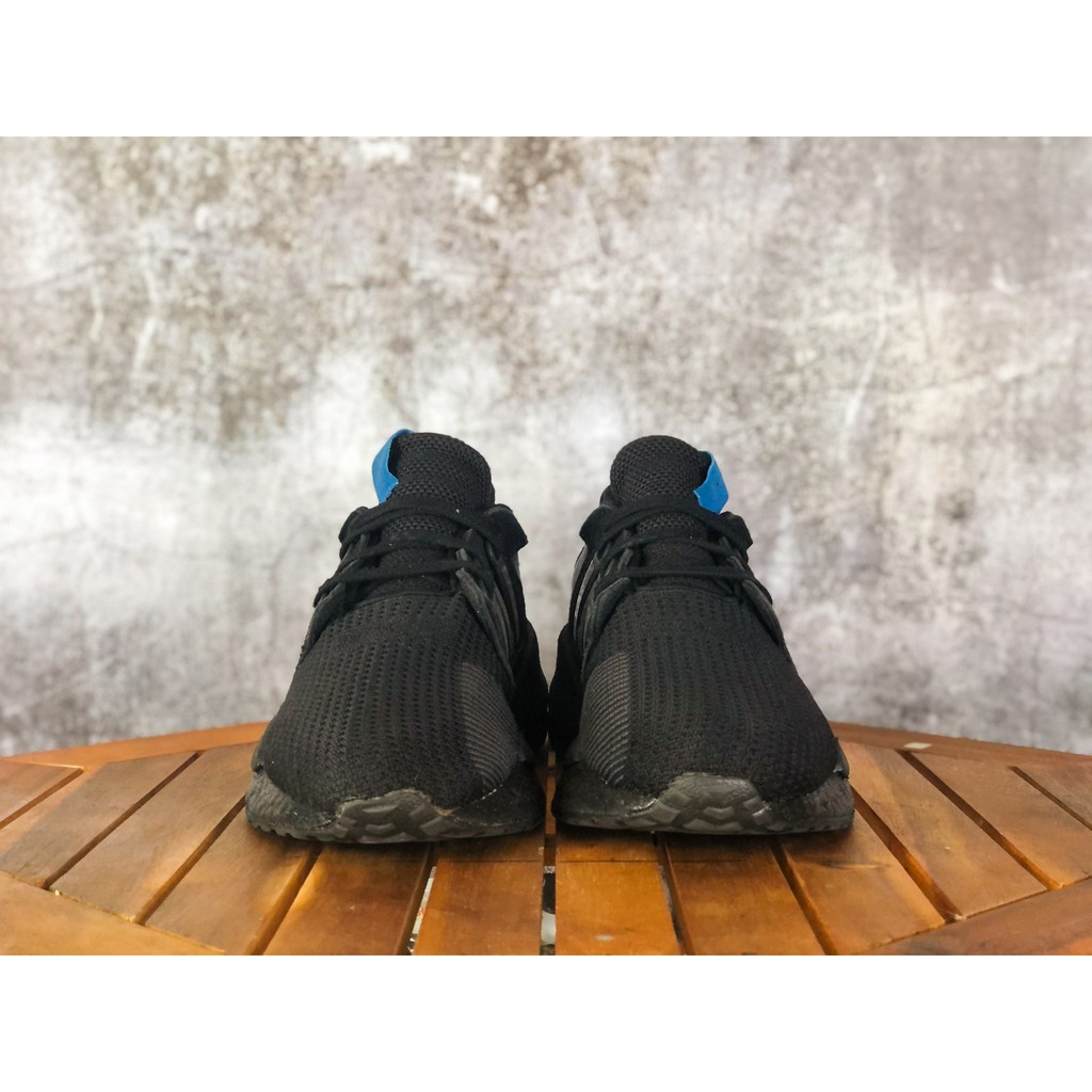 (SIZE 40) Giày thể thao chính hãng 2hand ADIDAS EQT EQUIPMENT SUPPORT (CUSTOM BOOST ĐEN)