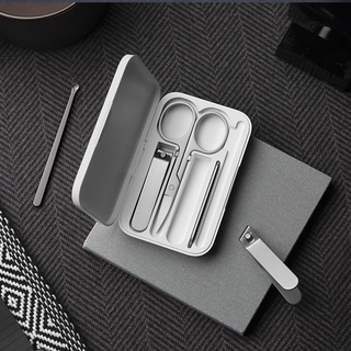 Bộ cắt móng tay xiaomi - 5 món thép 304 chống rỉ sét - Bộ mắt móng tay thép mijia