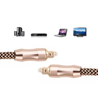 Cáp quang Cable ETK Toslink OPTICAL 3M (mạ vàng 24k)