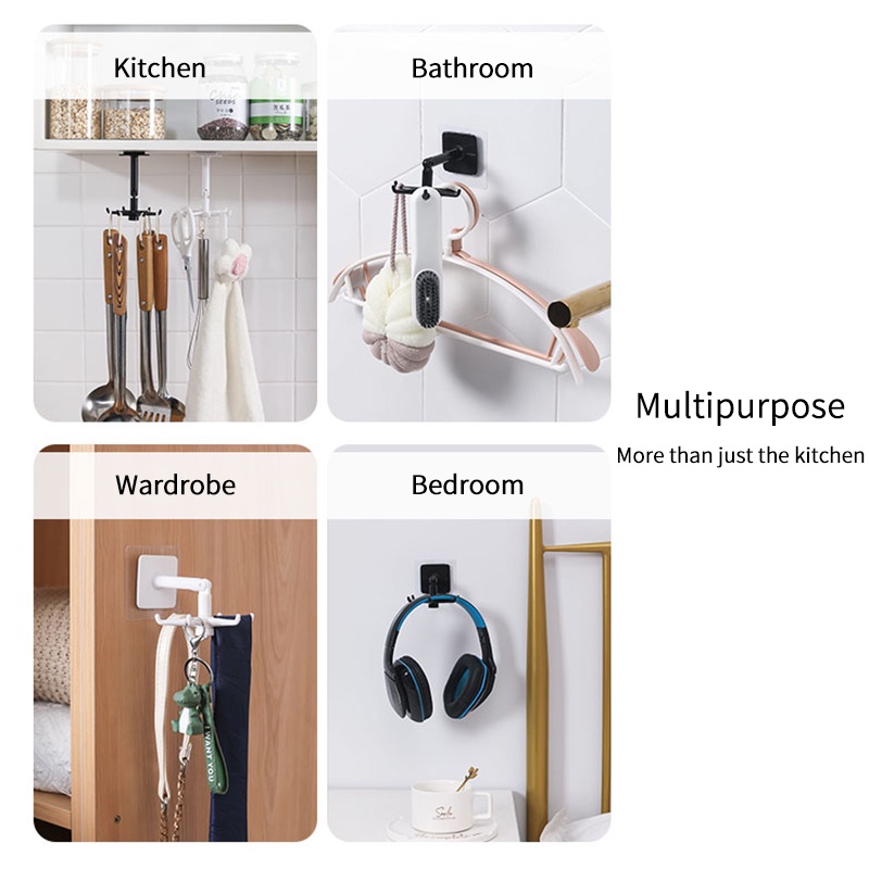 Móc Treo Đồ Gắn Tường Đa Năng Tiện Dụng