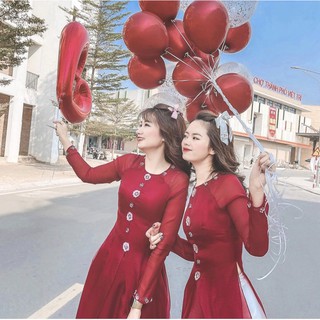 ÁO DÀI CÁCH TÂN LỤA KÈM QUẦN