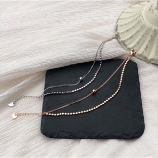 Lắc tay bạc đôi cao cấp