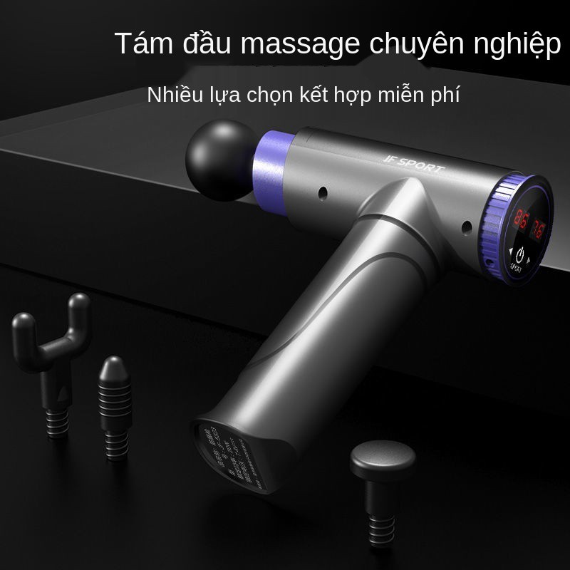 Fascia gun giãn cơ máy massage điện rung sâu bài tập màng Dụng cụ xuyên cổ làm mất thiết bị