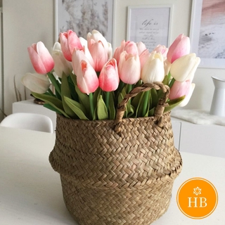 Hoa giả ❤️ Hoa tulip giả PU cao cấp ❤️ Hoa Decor trang trí nhà cửa Lizflower