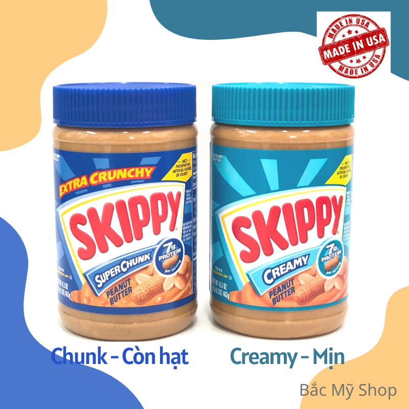 Bơ đậu phộng Skippy Mỹ