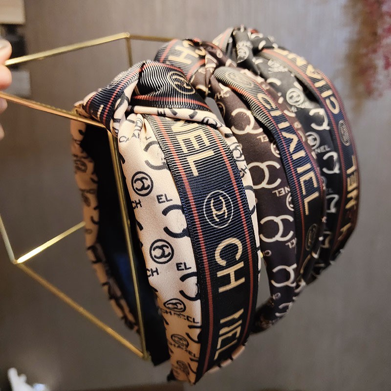 Băng đô cài tóc họa tiết độc đáo thời trang cho nữ