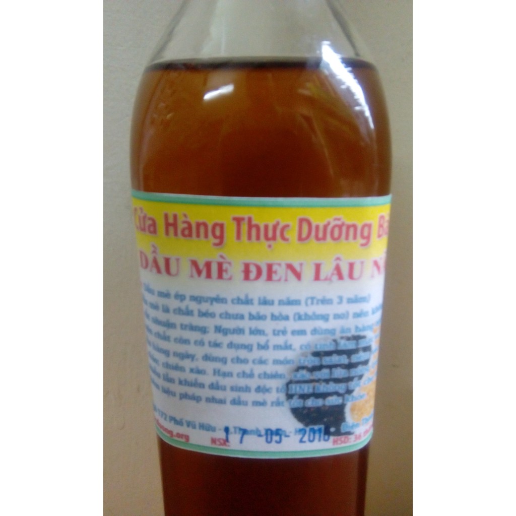 Dầu mè đen Bà Loan 500ml