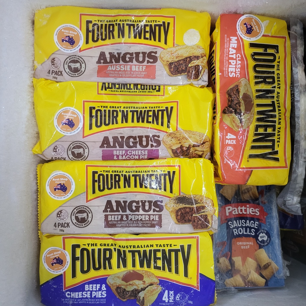 Bánh Pie Úc Four'N Twenty Meat Pie (Frozen) Aussie Pies | Ship Hỏa Tốc Express | Aust Shop Chocolate