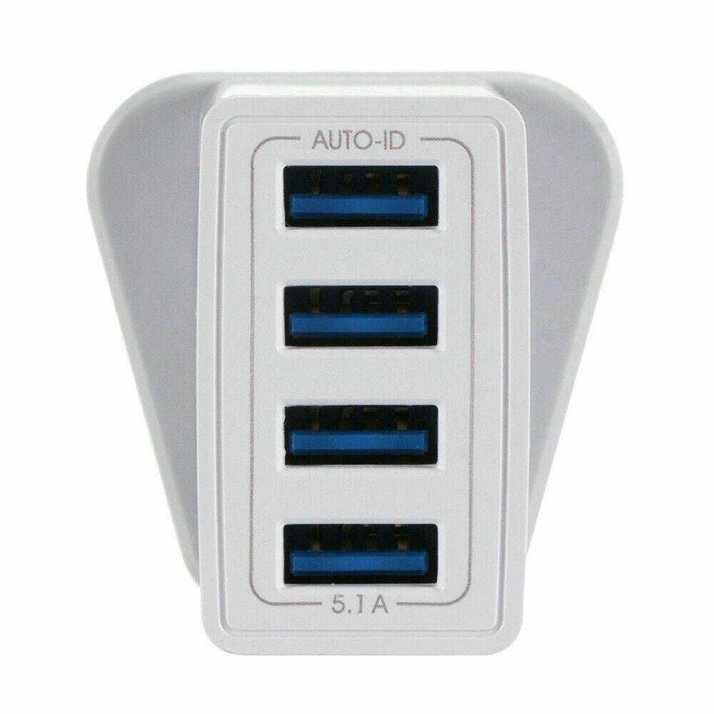 JONYE Bộ SạC ĐiệN ThoạI USB Hub UK TiệN DụNg