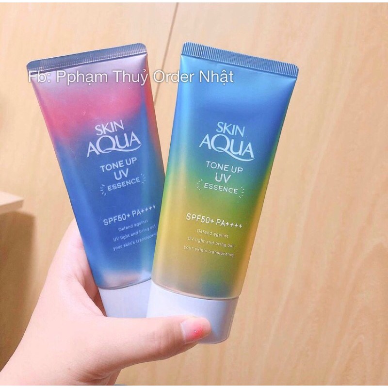 Kem chống nắng nâng tone Skin Aqua Tone Up UV Essence SPF 50+PA++++ 80g