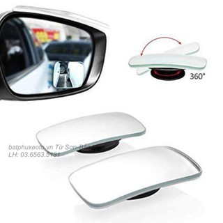 Gương cầu lồi chữ nhật chính hãng 3r-054 - gương cầu chiếu hậu ô tô 3r-054 với góc nhìn siêu rộng