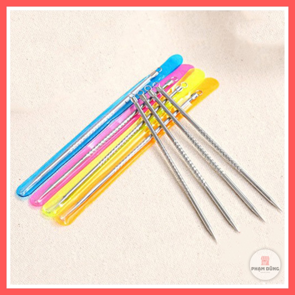 Cây Nặn Mụn Trứng Cá Bằng Inox 2 Đầu