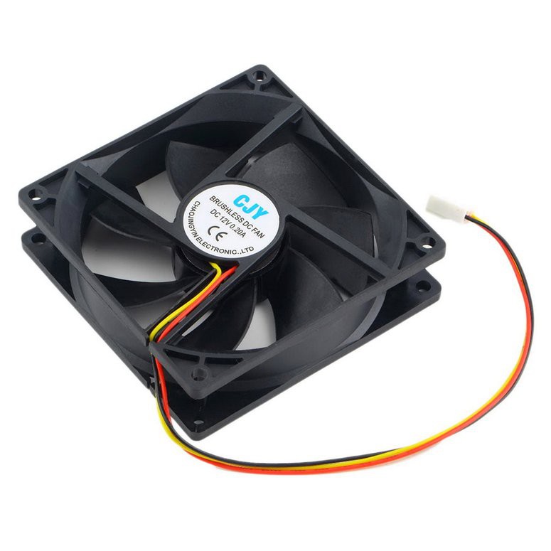 Quạt Tản Nhiệt Cpu Gắn Cpu 12V 3-Pin 9Cm 90 X 25Mm 90Mm