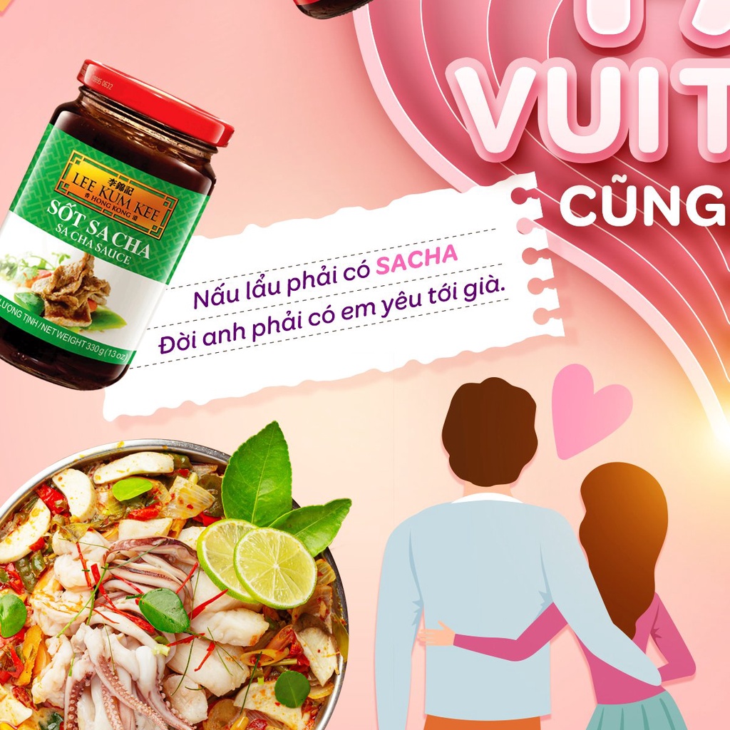 Sốt SACHA Lee Kum Kee 330g