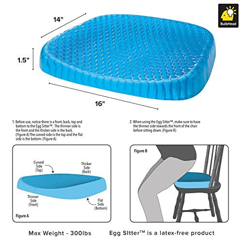 Đệm Ngồi Lót Mông Flex 3D Silicon Siêu Êm