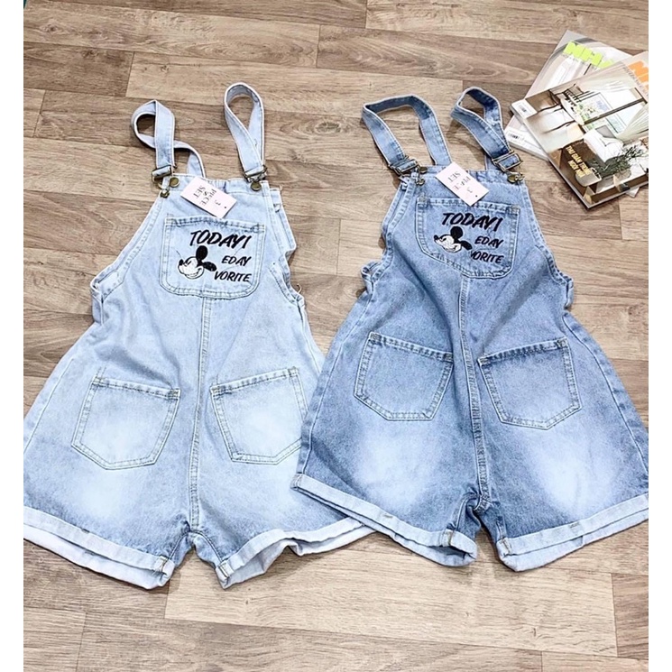 Yếm jean dài chôt live | BigBuy360 - bigbuy360.vn