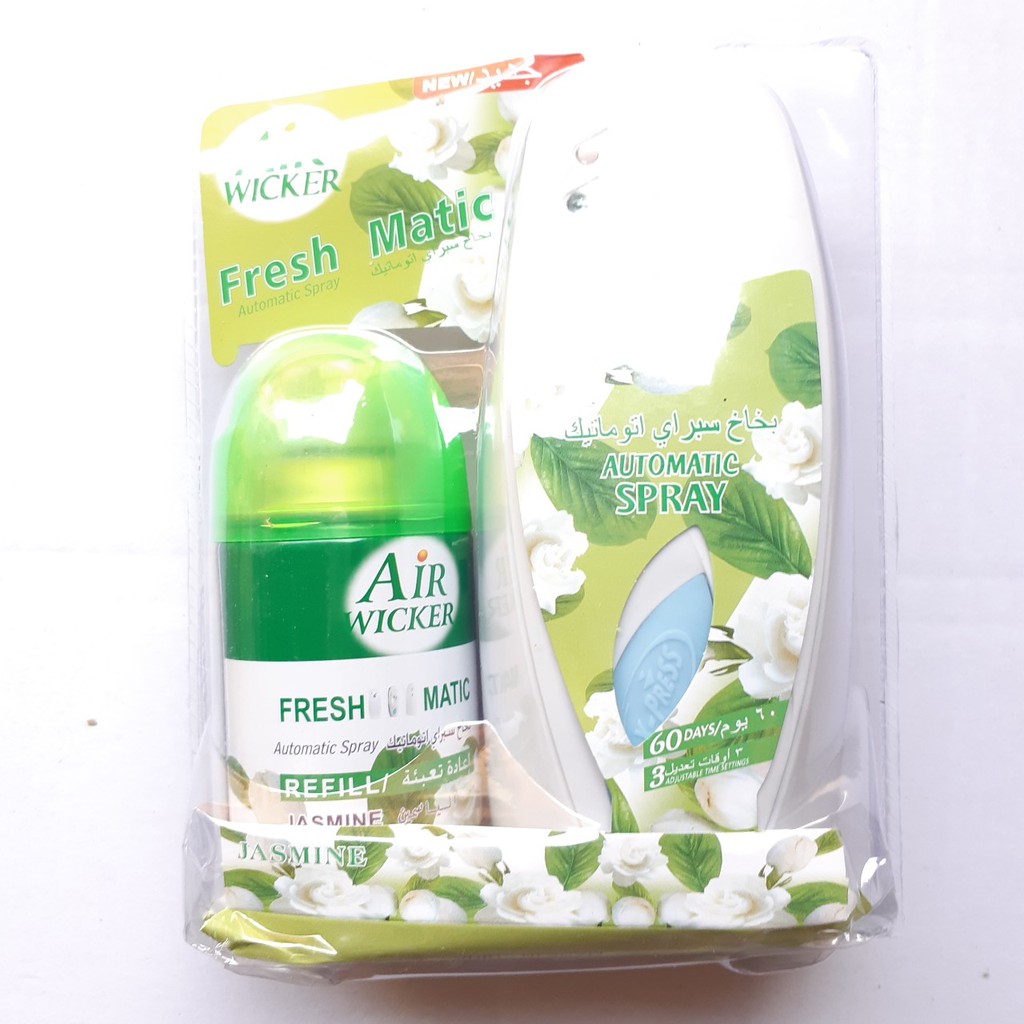 Máy xịt thơm phòng Air Freshener 250ml tặng kèm chai xịt AIR WICHKER - MITUHOME