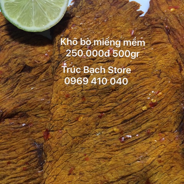 Khô bò 500gr Homemade Kiến Lĩnh. Đảm bảo bò 100% miếng mềm | BigBuy360 - bigbuy360.vn
