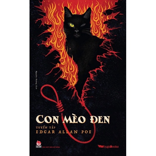 Sách-Con mèo đen - Tuyển tập Edgar Allan Poe Tặng Postcard
