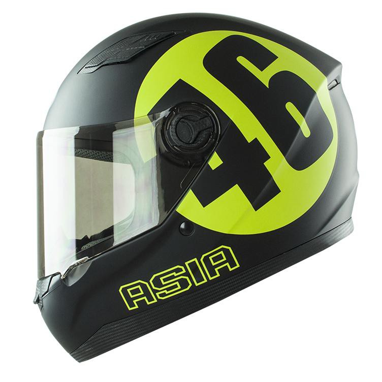 Mũ bảo hiểm Fullface ASIA MT136 (Đen)