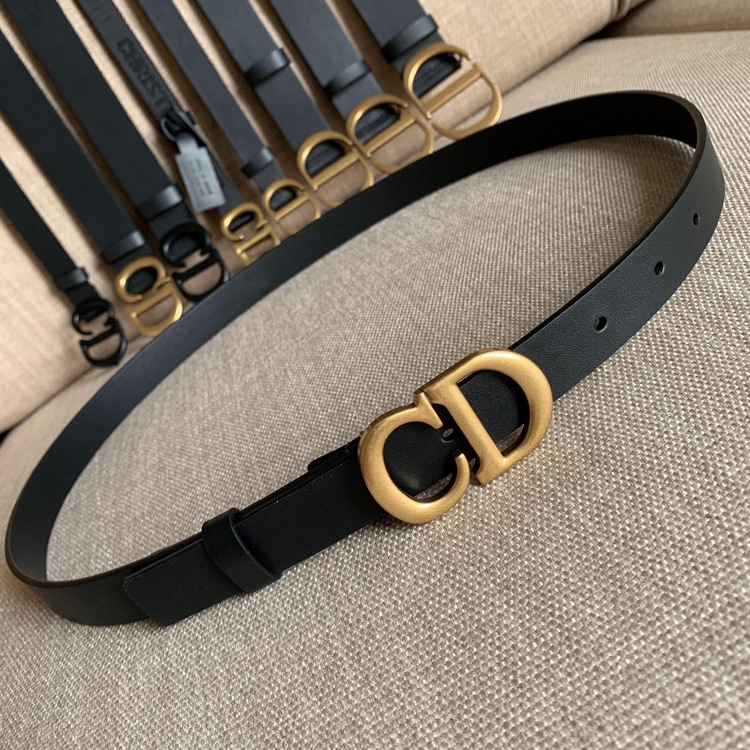 Thắt lưng da màu sáng đơn giản thời trang Hàn Quốc cho nữ