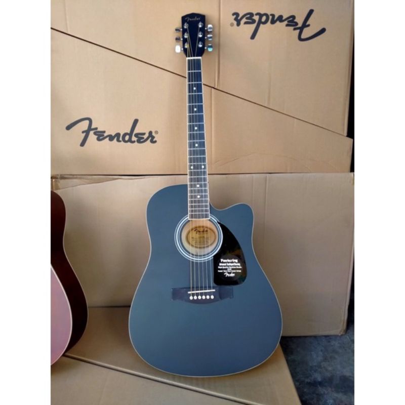 đàn guitar FENDER CD60 CE full 11 phụ kiện có EQ