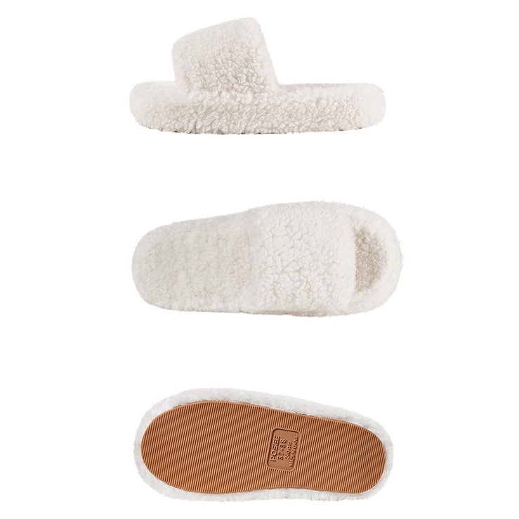Dép bông đi trong nhà POSEE PS4009W chống trượt thời trang thu đông 2022 đáng yêu dành cho nữ