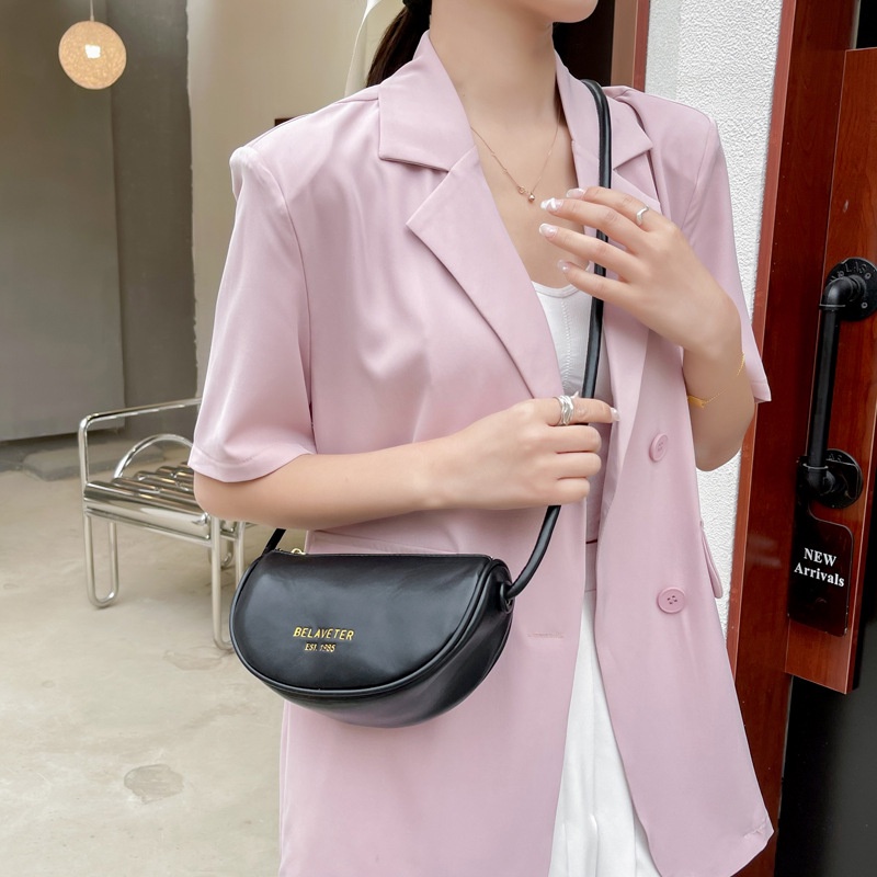 Túi Đeo Chéo Một Bên Vai Màu Sắc Kẹo Ngọt Thời Trang Dành Cho Nữ