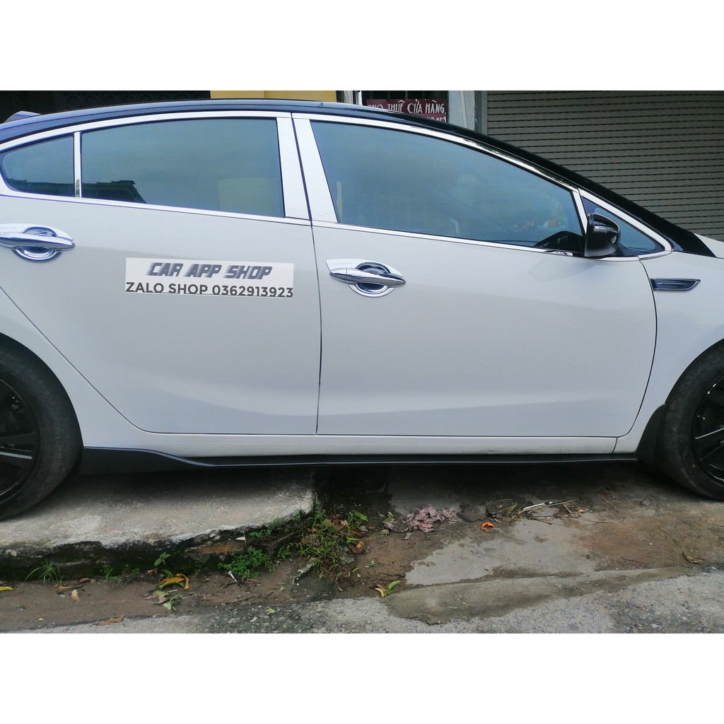 ốp sườn kiểu Mec cao cấp cho xe Kia cerato , dùng cho  các đời  xe 2010-2015, 2016_2018, 2019-2020