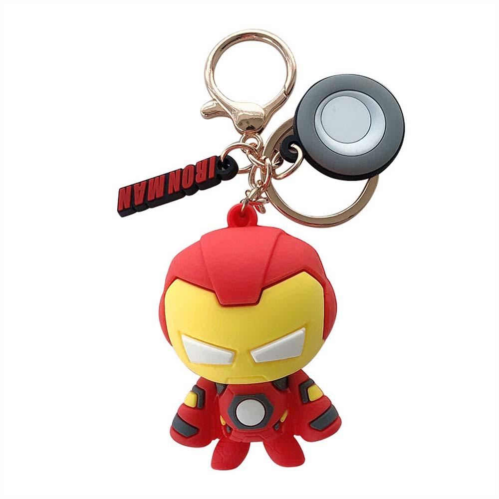 Mmluck Móc Khóa In Hình Thor Captain America Spiderman Marvel Avengers Dành Cho Trẻ Em