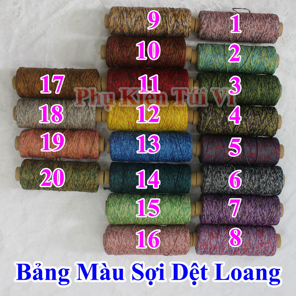 Sợi Dệt Loang (28k/cuộn)