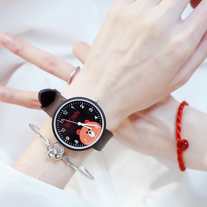 (Giá Sỉ) Đồng Hồ Thời Trang Nữ Candycat C03 Dây Silicone Hình Gấu Brown Nâu Cute (Bảo Hành 6 Tháng) | BigBuy360 - bigbuy360.vn