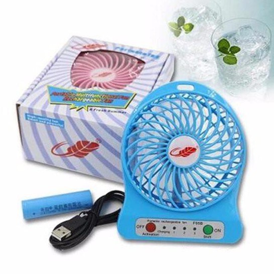 QUẠT SIÊU TỐC 3 CHẾ ĐỘ TẶNG PIN SẠC