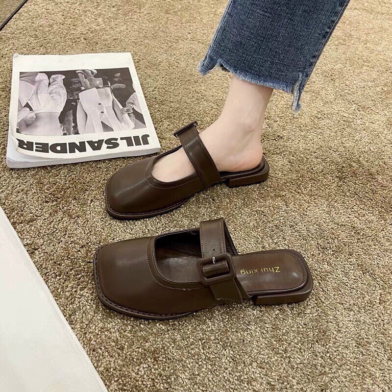GIÀY BÚP BÊ XINH XẮN ĐẾ BẰNG STYLE ULZZANG , SỤC NỮ HOT PHONG CÁCH HÀN QUỐC