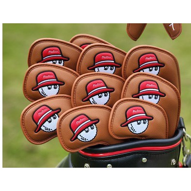 Malbon golf cover gậy golf Malbon bọc đầu gậy sắt da PU chống trầy xước bụi bẩn  BD032