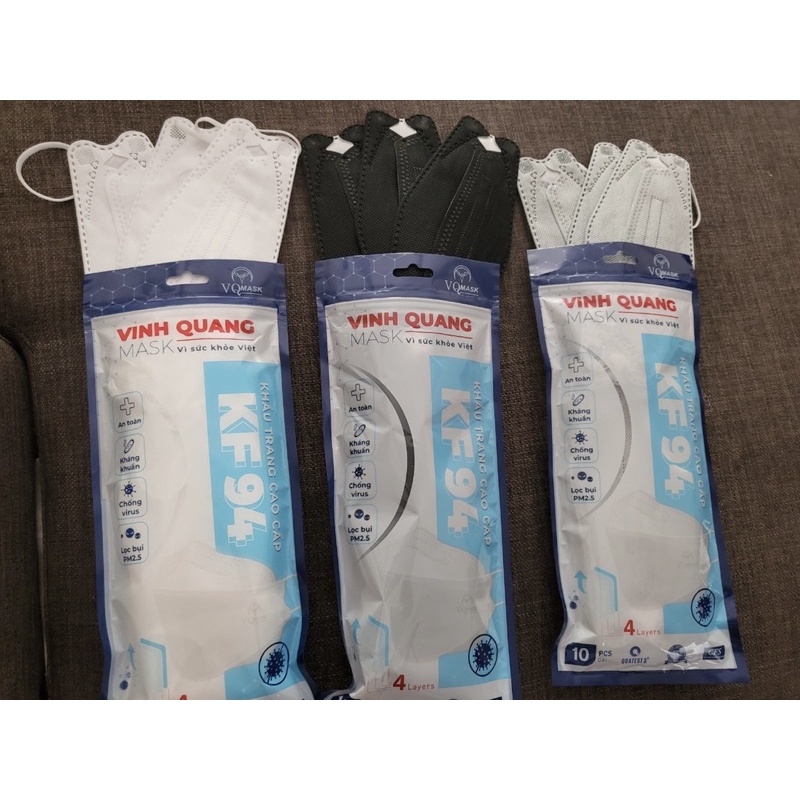 khẩu trang Kf94 Quang Vinh thùng 300c