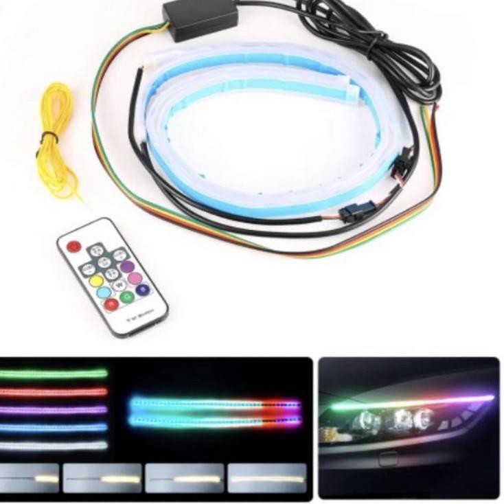 Đèn Led Rgb Zdm 30cm 45cm 45cm Pcx Lexi Adv Điều Khiển Từ Xa Thay Đổi Màu Sắc Độc Đáo