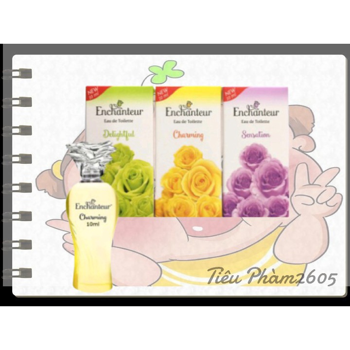 ENCHANTEUR - NƯỚC HOA TIỆN DỤNG ENCHANTEUR MINI 10ml