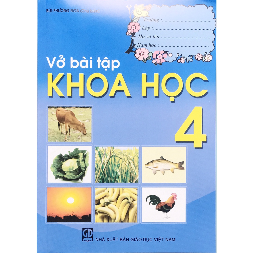 Sách - Vở bài tập Khoa học 4