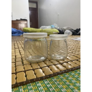 hũ đựng sữa chua thủy tinh