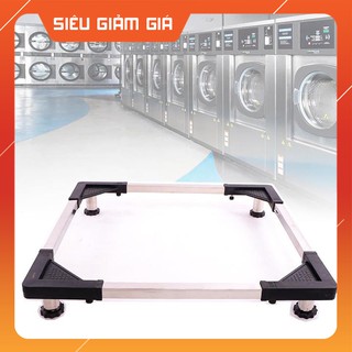 Kệ chân để máy giặt tủ lạnh inox đa năng