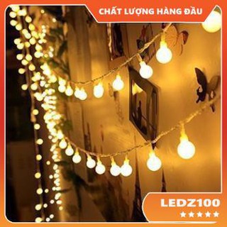 Dây đèn led bóng hình tròn loại 3 mét chạy Pin AA
